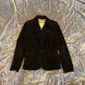 GC Black corduroy strech blazer jacket szM